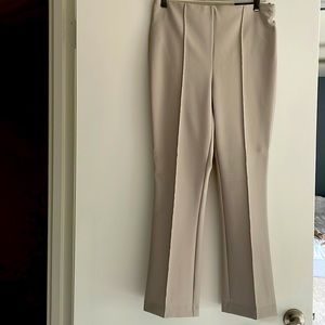 High rise stone grey pants
